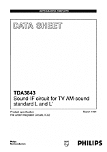 DataSheet TDA3843 pdf